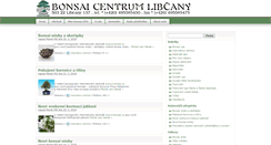 Desktop Screenshot of bonsaicentrum.cz